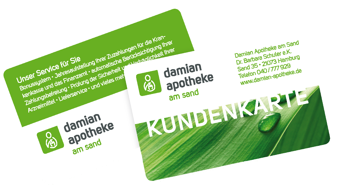 Kundenkarte Damian Apotheke