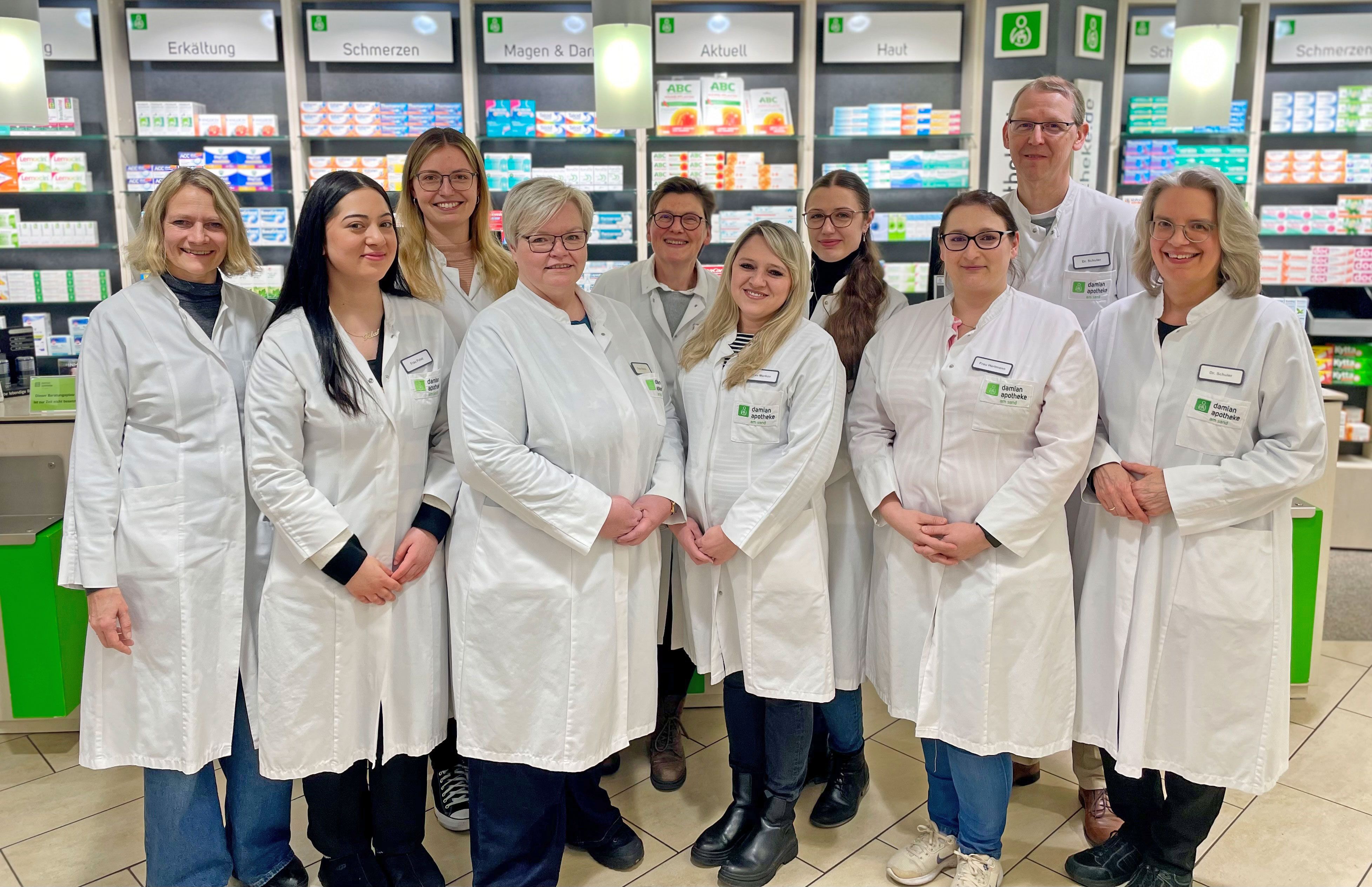 Das Team Damian Apotheke